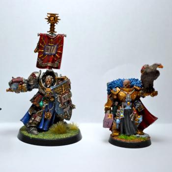 My Grey Knights HQ's by Panto