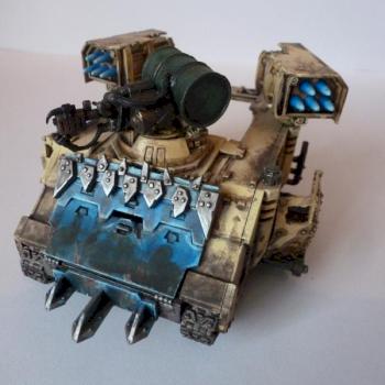 Space Ork salvaged Whirlwind by jeremy stout