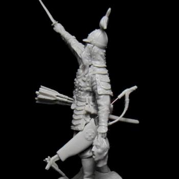 OFF Miniatures Mongol commander XIII cent. by Brancaleone
