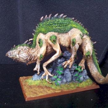 Forgeworld basilisk by Karokk