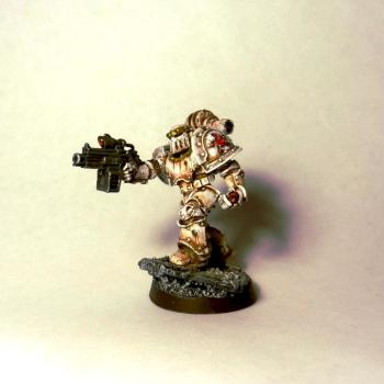 Mk III Space Marine by Fufein