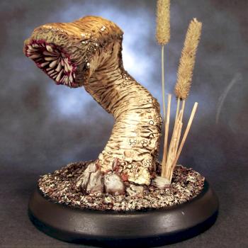 Great Worm (Plastic Bones Miniature) by Hawker