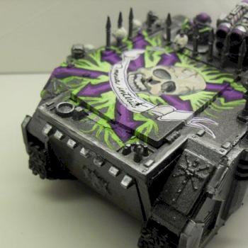 Chaos Warhammer 40K Rhino by liketoshop247