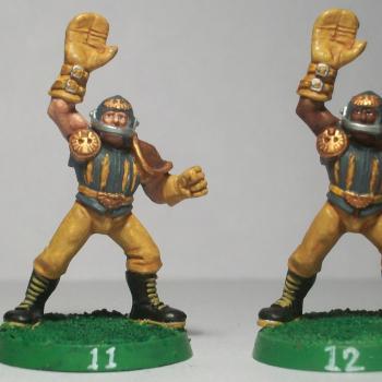 Blood Bowl Human Team - Catchers by sambu