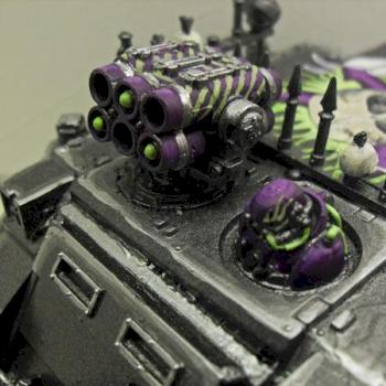 Chaos Warhammer 40K Rhino by liketoshop247