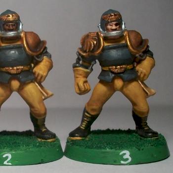 Blood Bowl Human Team - Linemen by sambu