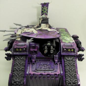 Chaos Warhammer 40K Land Raider Tank by liketoshop247