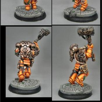 Space Marine Champion by rbs madrid