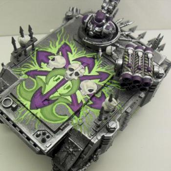 Chaos Warhammer 40K Rhino Nurgle by liketoshop247