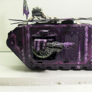 Chaos Warhammer 40K Land Raider Tank by liketoshop247