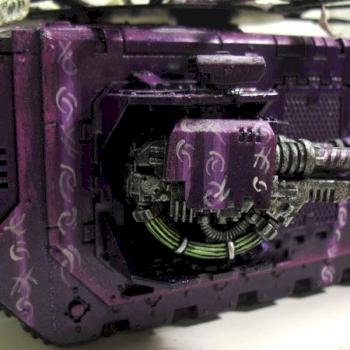 Chaos Warhammer 40K Land Raider Tank by liketoshop247