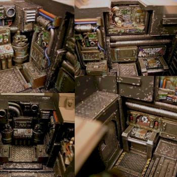 interieur corps Warhound by matthieuxme