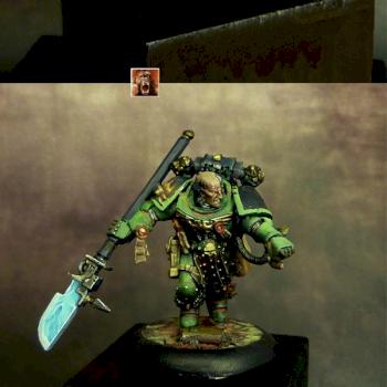 Vulkan Hestan - Salamander Space Marine by jarhead
