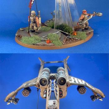 Imperial Guard Valkyrie by TheMiniatureWorkshop