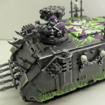Chaos Warhammer 40K Rhino Nurgle by liketoshop247