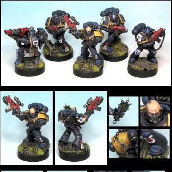 Ultramarines Tactical Combat Squad by winterdyne