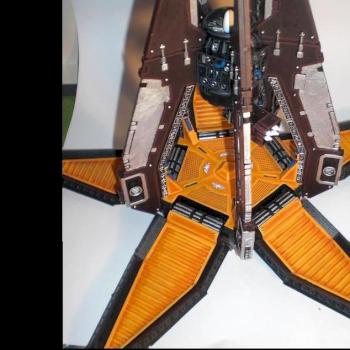 Angels Vermillion Drop Pod by NothingInCommon