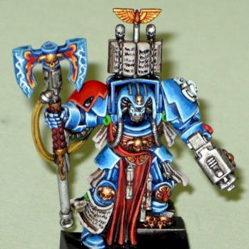 Blood Angels Librarian by PainterWNoName