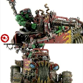 Space Ork Buggy Scratch Built - Evil Sunz  (Detail Pics) by kreativerlemming