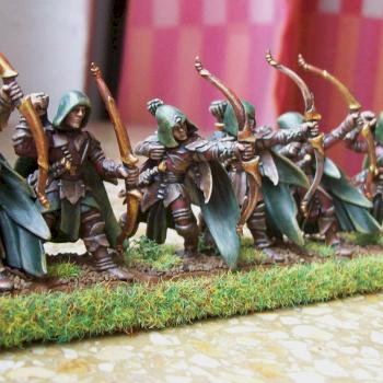 Late Summer Glade Guard Front by ravenwombat