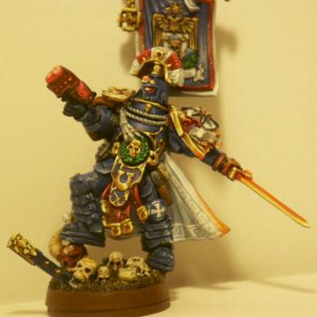 Captain Sicarus space marine (Ultra) by we66y