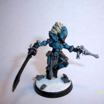 Eldar Howling Banshee by GriffinArt