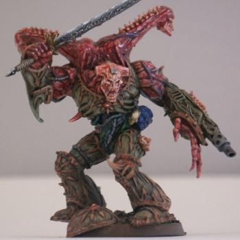 Chaos space Marine prince by we66y