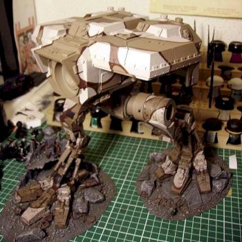 Warhound WIP 1 by matthieuxme