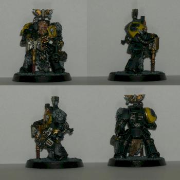Wolf Priest in Terminator Armour by GraemePaul