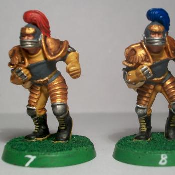 Blood Bowl Human Team - Blitzers by sambu
