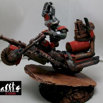 Biker Big Boss Ork by daemslaan