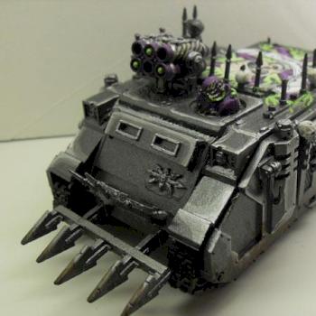 Chaos Warhammer 40K Rhino by liketoshop247