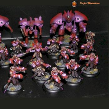 Armée Scyrah (Warmachine) by Daju
