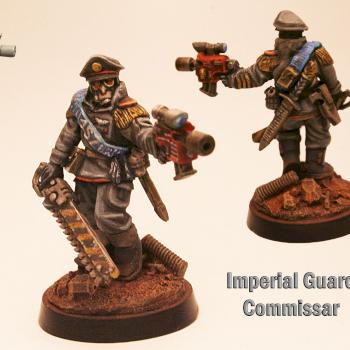 157th Imperial Guard -Commissar- by Valknut Painting