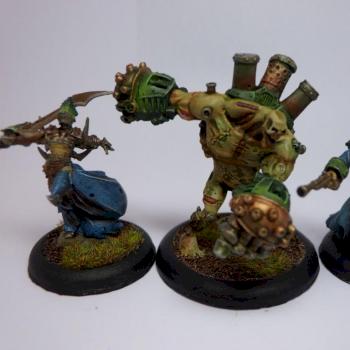 A WarWitch, a Brute Thrall and a Pistol Wraith. by Faitek