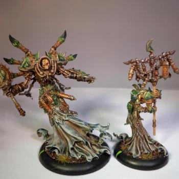 Asphyxious the Hellbringer & Vociferon. by Faitek