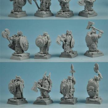 Dwarves Golden Guard by Scibor