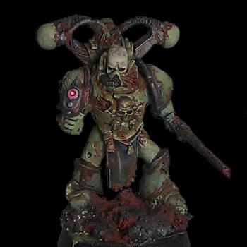 Plague Marine Champion by Razyel