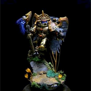 Blood Angels Sanguinary Guard by Icecream