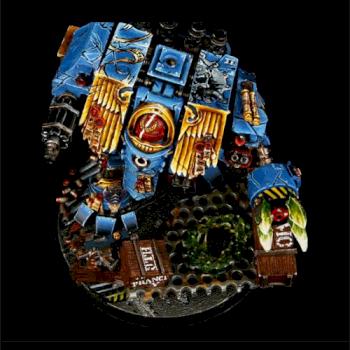 Ultramarines venerable dreadnought by moojo
