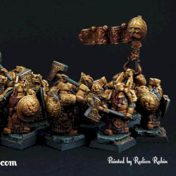Dwarves Golden Guard by Scibor