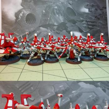 Eldar Dire Avengers / Guardians by T1k