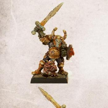 CHAMPION OF NURGLE WITH SWORD 2 by loris