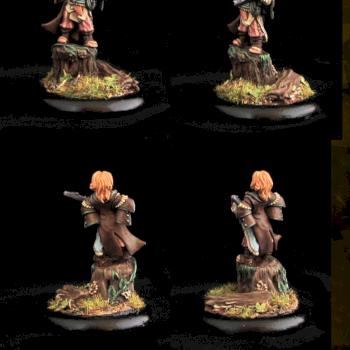 Lem, Iconic Halfling Bard by belminiart