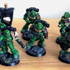 Salamander tactical squad by Asgog