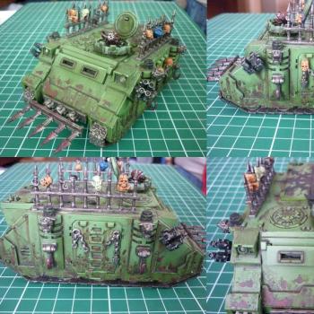 Chaos Rhino Death Guard by Drozbeth