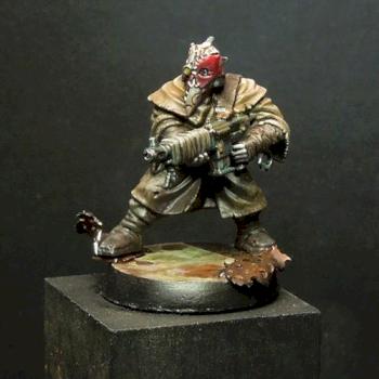 40K Chaos Cultist by jarhead