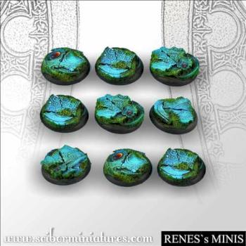 SF Elven 30mm round edges bases by rene