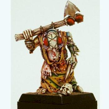 CHAMPION OF NURGLE WITH AXE by loris