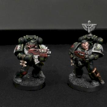 Dark Angels Taktischer Trupp by Asazeal